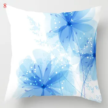 Jazero modrý mramor gauč dekoratívny vankúš obliečka na vankúš kryt domáce dekorácie obliečka na vankúš 45*45 cm