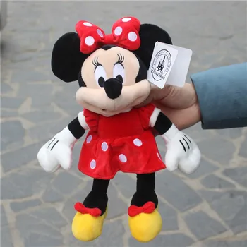 30 cm 11.7 palcový Disney mickey mouse, minnie mouse plyšové mäkké bábiky mickey mouse plyšové hračky darček pre deti darček k narodeninám
