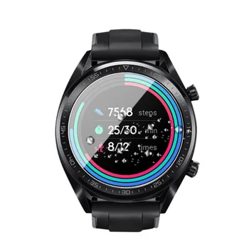 Tvrdené Sklo Číre Ochranná Fólia Pre Huawei Sledovať GT 2 Aktívny / Elegantné GT2 42MM 46 MM Smartwatch Full Screen Protector Kryt