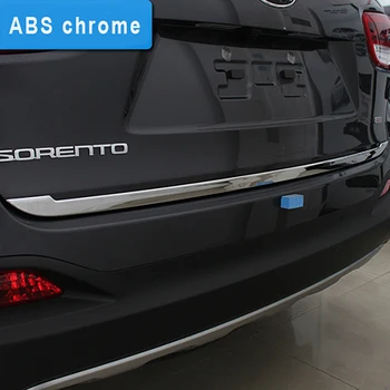 Veka batožinového priestoru Kryt Výbava Obloha Zadné Dvere Tvarovanie Boot roku 2016 2017 -2020 Kia Sorento auto príslušenstvo styling ABS Chrome
