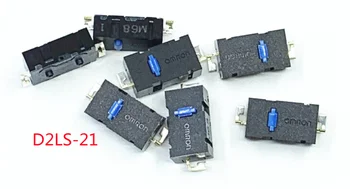 10PCS Nový, originálny Omron 2-pin blue dot myši microswitch D2LS-21 Kdekoľvek MX Logitech M905 vyhradená Alternatívne ZIP