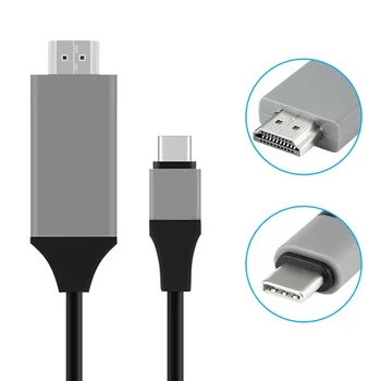 USB C Typ kompatibilný s HDMI 2.0 môcť 4K HD môcť 2M Audio a Ethernet pre MacBook Samsung S10 Huawei Mate P20 Pro