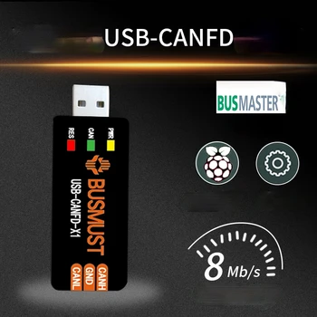 MÔŽE Analyzátor MÔŽE FD Analyzer USBCANFD USB MÔŽETE FD Busmaster Hostiteľskom Počítači
