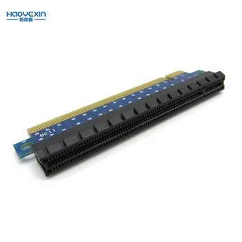 PCI-E16X 164PIN grafická karta adapte Vysokej Del PCI-E 16x Mužov a Žien Časti Rozšírené Kartu Adaptér pre 1U 2U 3U IPC Šasi sz0120