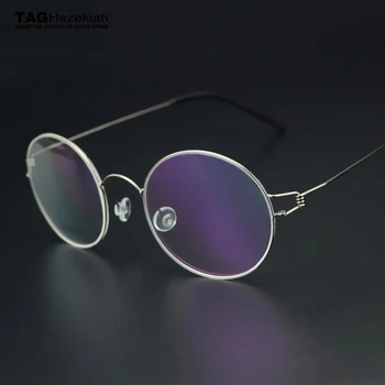 Značka krátkozrakosť, okuliare, rám ženy Titán 2019 značku počítača okuliare rámy mužov titán optické rám oculos de grau blbecek