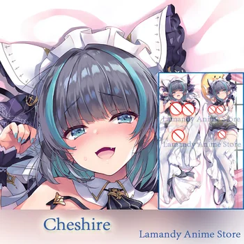 Dakimakura Anime Azur Lane Cheshire Obojstranná Tlač Obliečka Na Vankúš Životnej Veľkosti Tela Vankúš