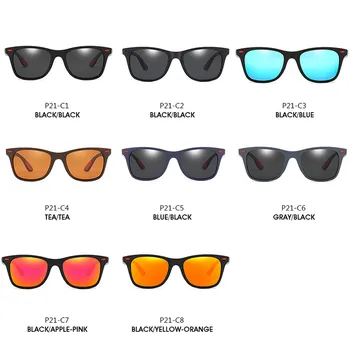 Yoovos Polarizované Slnečné Okuliare Mužov 2022 Retro Slnečné Okuliare Pre Mužov Námestie Slnečné Okuliare Muži/Ženy Značky Dizajnér Gafas De Sol Hombre
