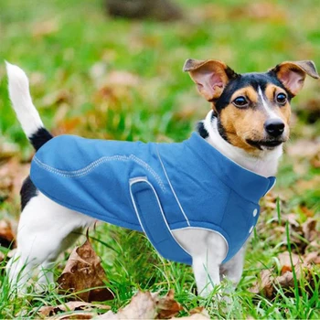 Pes Outdoor Bunda Nepremokavá Reflexné Pet Kabát Vesta Zime Teplé Fleece Oblečenie Pre Psy, Pre Malé A Stredné Psy Chihuahua Labrador