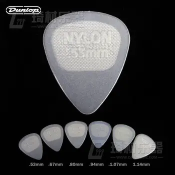 Dunlop Nylon Svietiť Štandardné Gitarové Vybrať Plectrum Mediátora, 1/kus
