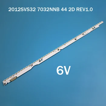 406mm 6V*44LEDs Nový LED Pás 2012SVS32 7032NNB 44 2D REV1.0 32