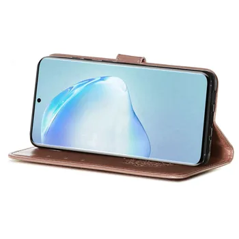 Plastický Kožené Peňaženky Kryt Pre Samsung Galaxy S20 Ultra S10 Note10 Plus A10 A21 A20E A30 A40 A50S A51 A70 A71 A90 Flip Case