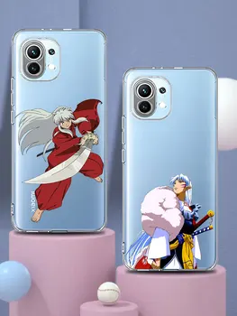 Anime, Komiksu, Inuyasha Higurash Telefón puzdro Pre Xiao Poco X3 NFC M3 F3 GT Mi 11 Ultra Lite 5G 11T 11X Pro 11i Mäkké Jasné Kryt