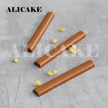 3D Čokoládu Formy Polykarbonátu Stick Hrubé Formy Formy Na Čokoládu Zásobník Formy Pre Pečiva, Pečenie Pečiva Nástroje