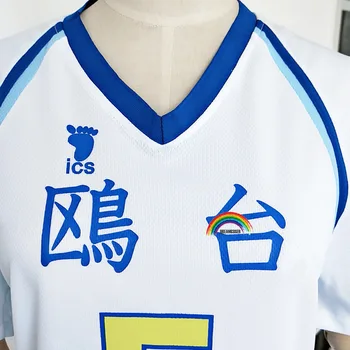 Haikyuu!! volejbal kostým Kamomedai Vysokej Korai Hoshiumi Cosplay Kostým Vyhovovali Všetky Veľkosti Hoshiumi Športové Dresy Jednotné