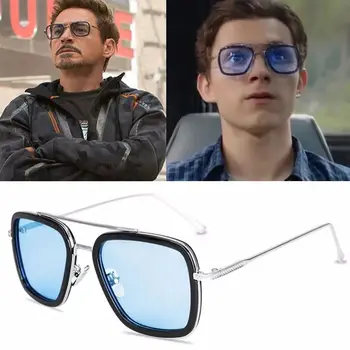 Tony Stark Okuliare Muži Ženy Slnečné Okuliare Iron Man Okuliare Steampunk Slnečné Okuliare Muž Okuliare