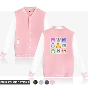 Wintet Mens Bundy Bombardér 2020 Animal Crossing Baseball Jacket Vrchné Oblečenie Tom Kút Mužov, Mikiny, Mikiny Anime Cosplay Kostým