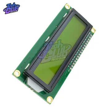 LCD Modrá/ Žltá Zelená Obrazovka 1602 PCF8574T PCF8574 IIC/I2C / Interface 16x2 Znakov LCD Displeja Modul 1602 5V Pre Arduino