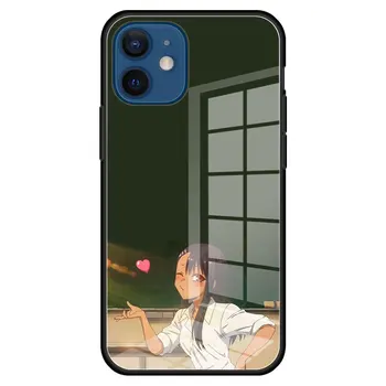 Nagatoro San AnimeTempered Sklo Telefón puzdro Pre iPhone 12 Mini 11 Pro Max XS XR X 7 8 6 6 Plus SE 2020 Zadný Kryt Fundas