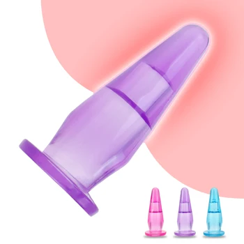 Jelly Malý Prst sexuálnu Hračku, Análny Plug Zadok Plug Análny Stimulátor Sexuálne Hračky pre Ženy, Mužov, Erotické Dospelých Produkt Hry Nepremokavé