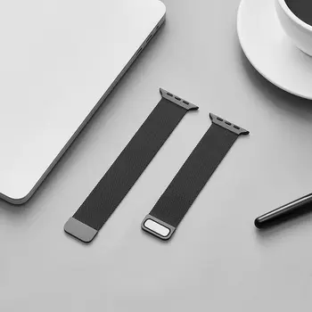 Popruh Pre Apple hodinky Kapela 44 mm 40 mm 38 mm 42mm Magnetické Slučky smartwatch náramok iWatch series 7 4 5 6 4 se 45 mm náramok 41mm