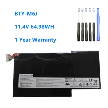 BTY-M6J Notebook Batéria Pre MSI GS63VR GS73VR 6RF-001US BP-16K1-31 9N793J200 Tablet PC, MS-17B1 MS-16K2 11.4 V 5700mAh/64.98 WH