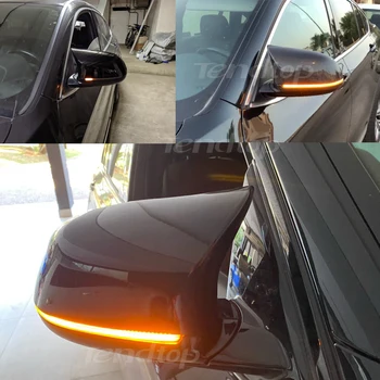 Pre BMW X3 X4 X5 X6 F25 LCI F26 F15 F16-2018 Bočné Spätné Zrkadlo Indikátor Blinker Svetlo Sekvenčné Dynamické Zase Signál