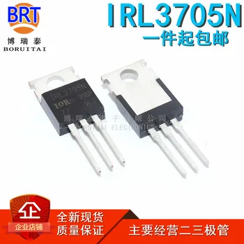 5 ks/veľa IRL3705NPBF DO 220 IRL3705N TO220 IRL3705 nové MOS FET tranzistora