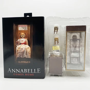NECA Ultimate Annabelle Obrázok Bábika Prichádza Domov Conjur-ing Na Ruku Na Sklade 18 cm 7inch