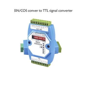 Lineárne stupnice Encoder Converter Sínus / kosínus vlna signál conver na TTL / Sin Cos izolované subdivider izoláciu Heidenhain