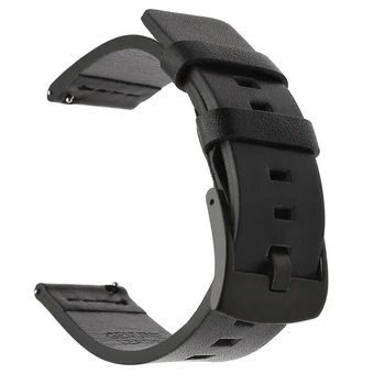 20 mm Kožené Popruhy Pre Samsung Galaxy Watch4 Popruh 40 44 mm Náramok Correa Watchband Galaxy Sledovať 4 Classic 46 42mm Watchband